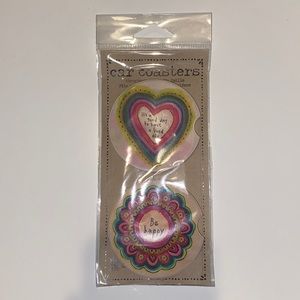 Natural Life Car Coasters